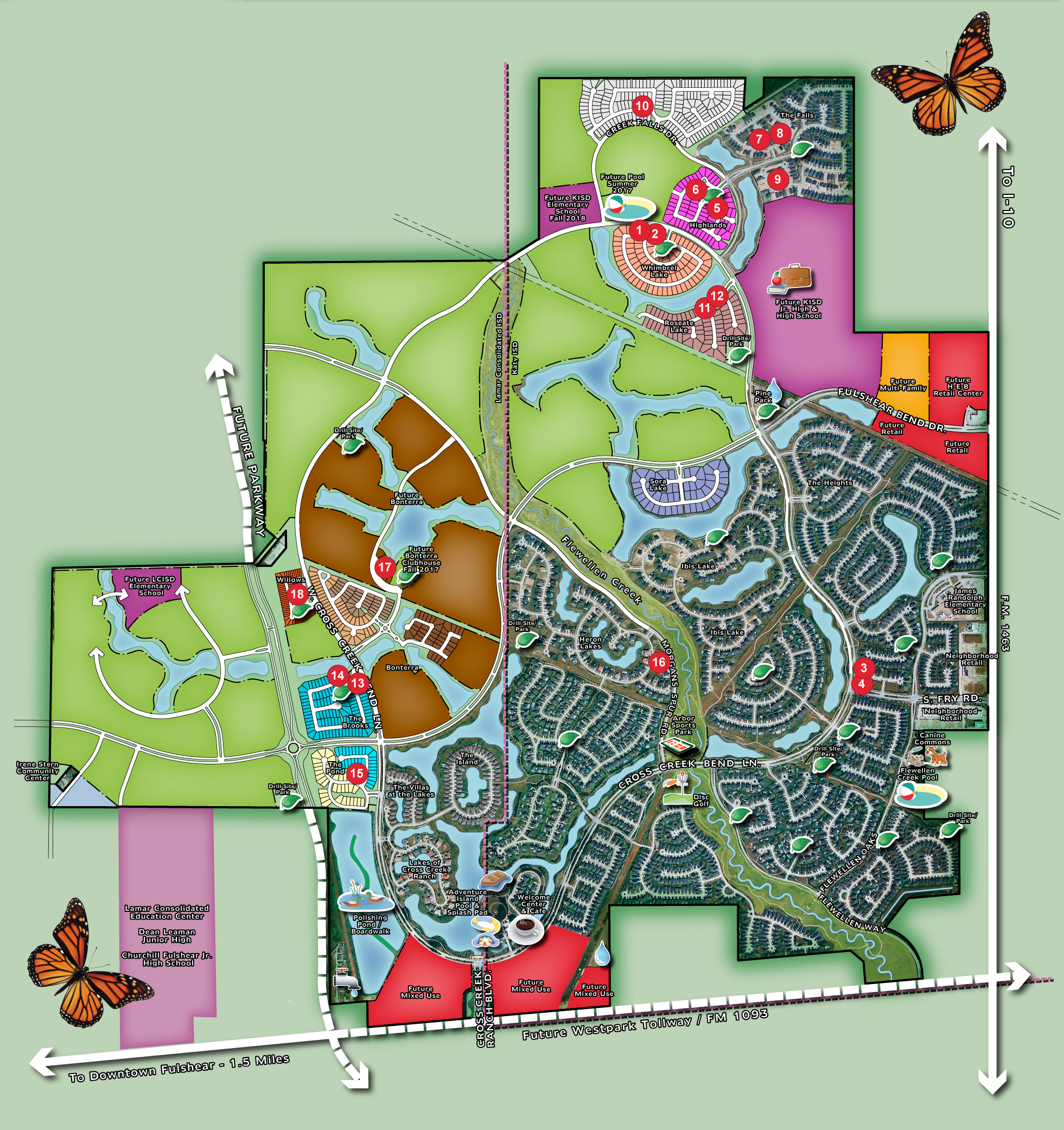 Cross Creek Ranch New Homes in Houston New Homes in Fulshear