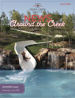 Cross Creek Ranch Newsletter July 2019
