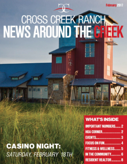 Cross Creek Ranch Newsletter February 2017