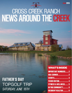 Cross Creek Ranch Newsletter June 2016