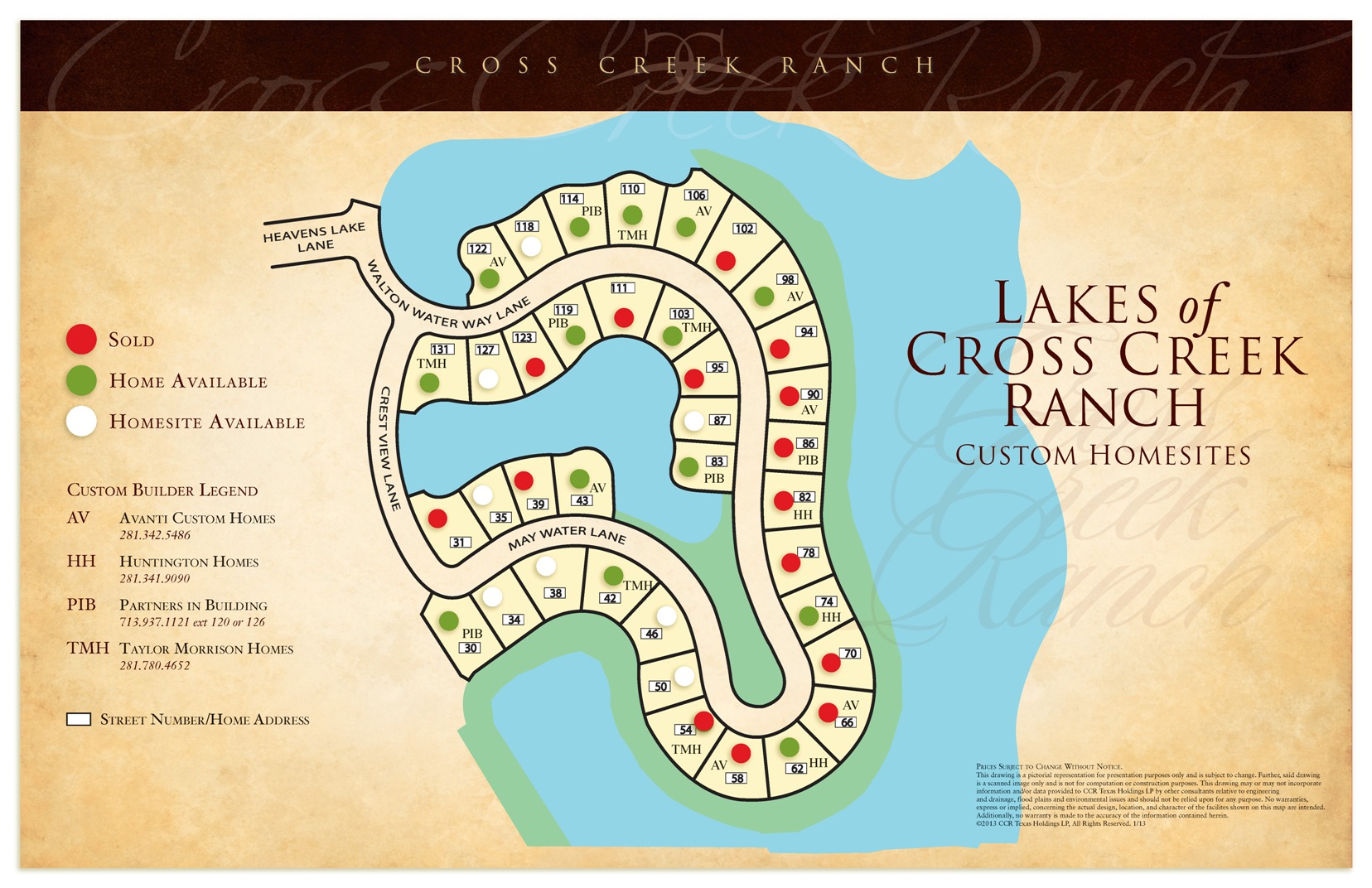 Cross Creek Ranch New Home Community in Fulshear, TX